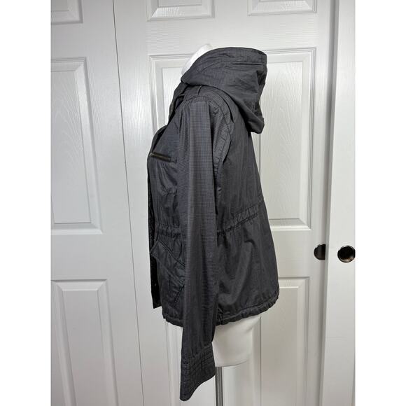 Free People Gray Hooded Jacket Rain - Picture 8 of 12
